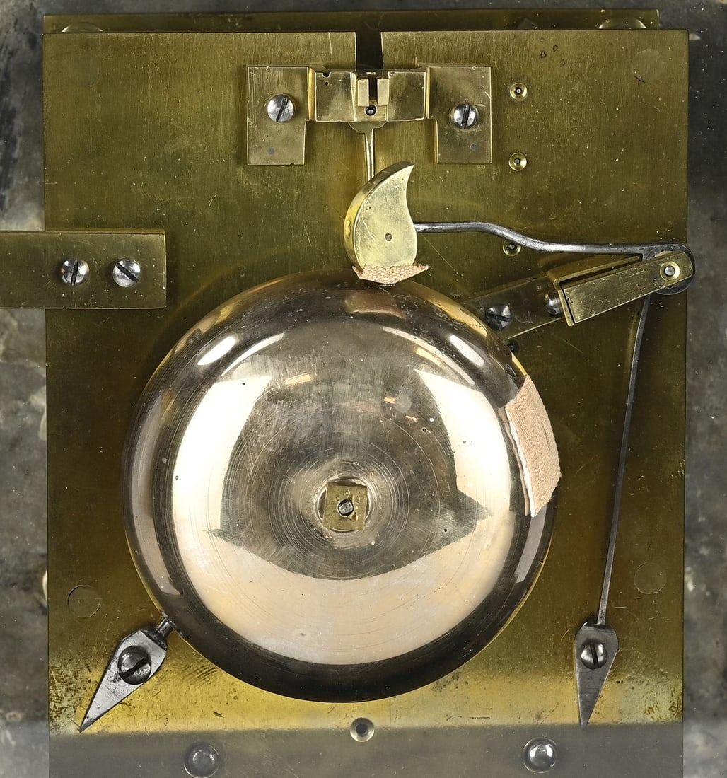 English bracket clock, 41cm. - 3