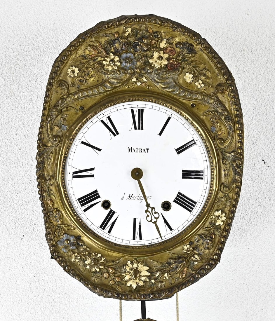 Antique Comtoise wall clock - 2