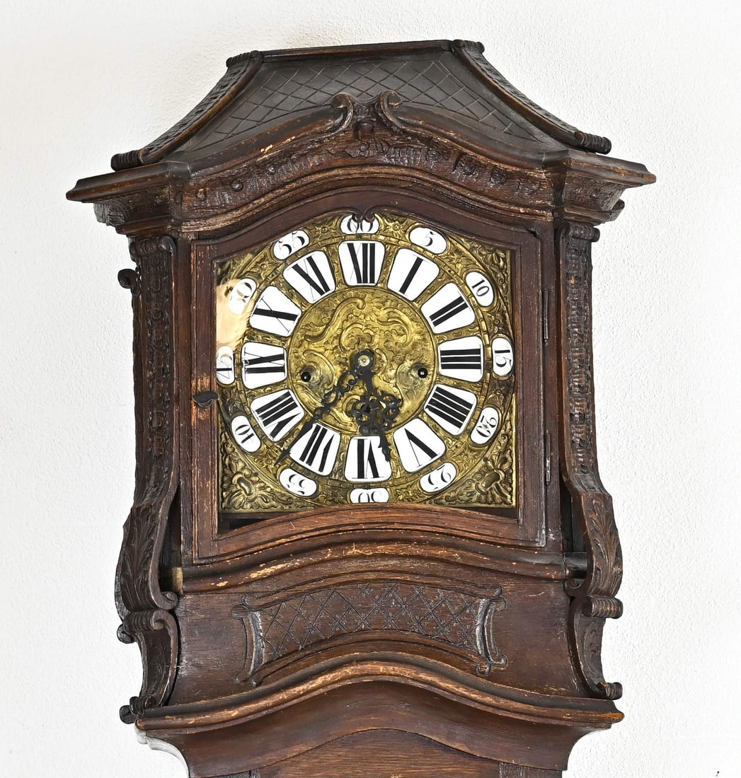 Longcase clock, H 255 cm. - 2
