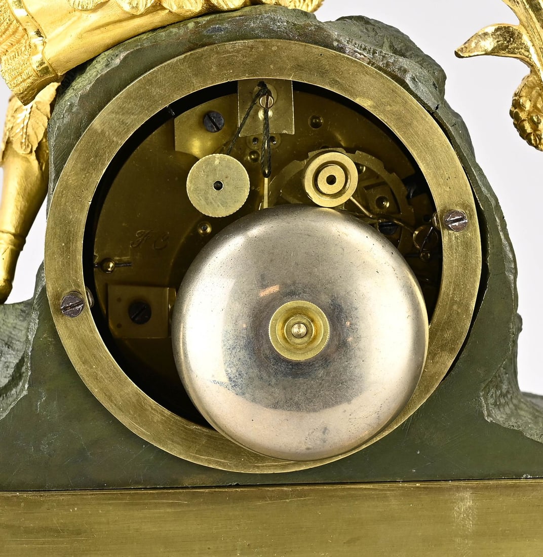 Charles Dix pendulum, H 41 cm. - 2