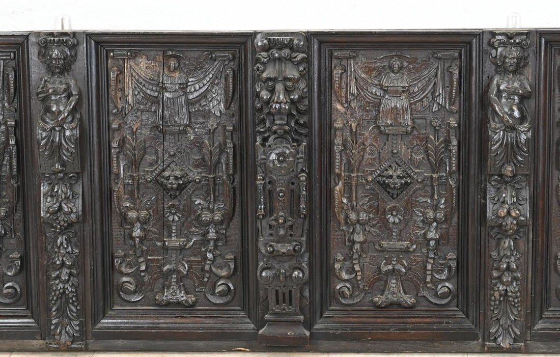 Rare 17th-century front/panel - 2