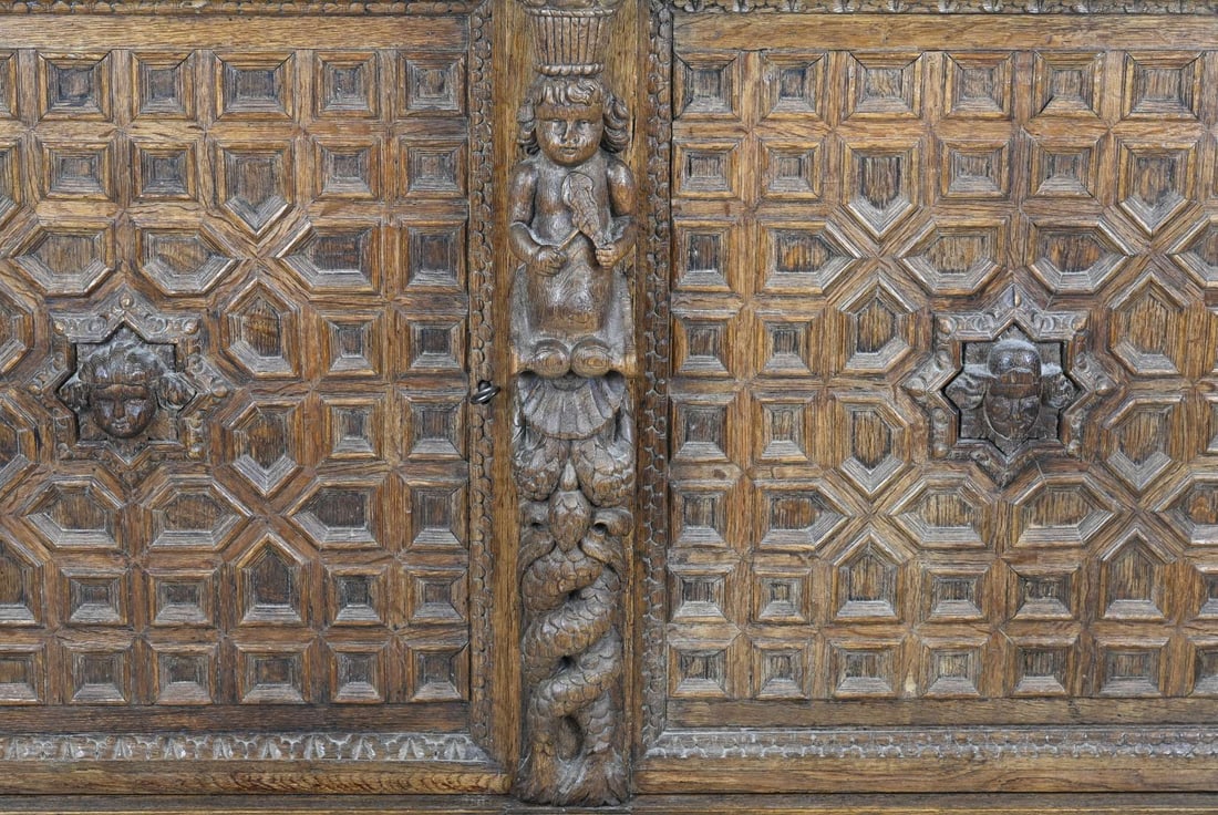Flemish base (statue) cabinet - 2