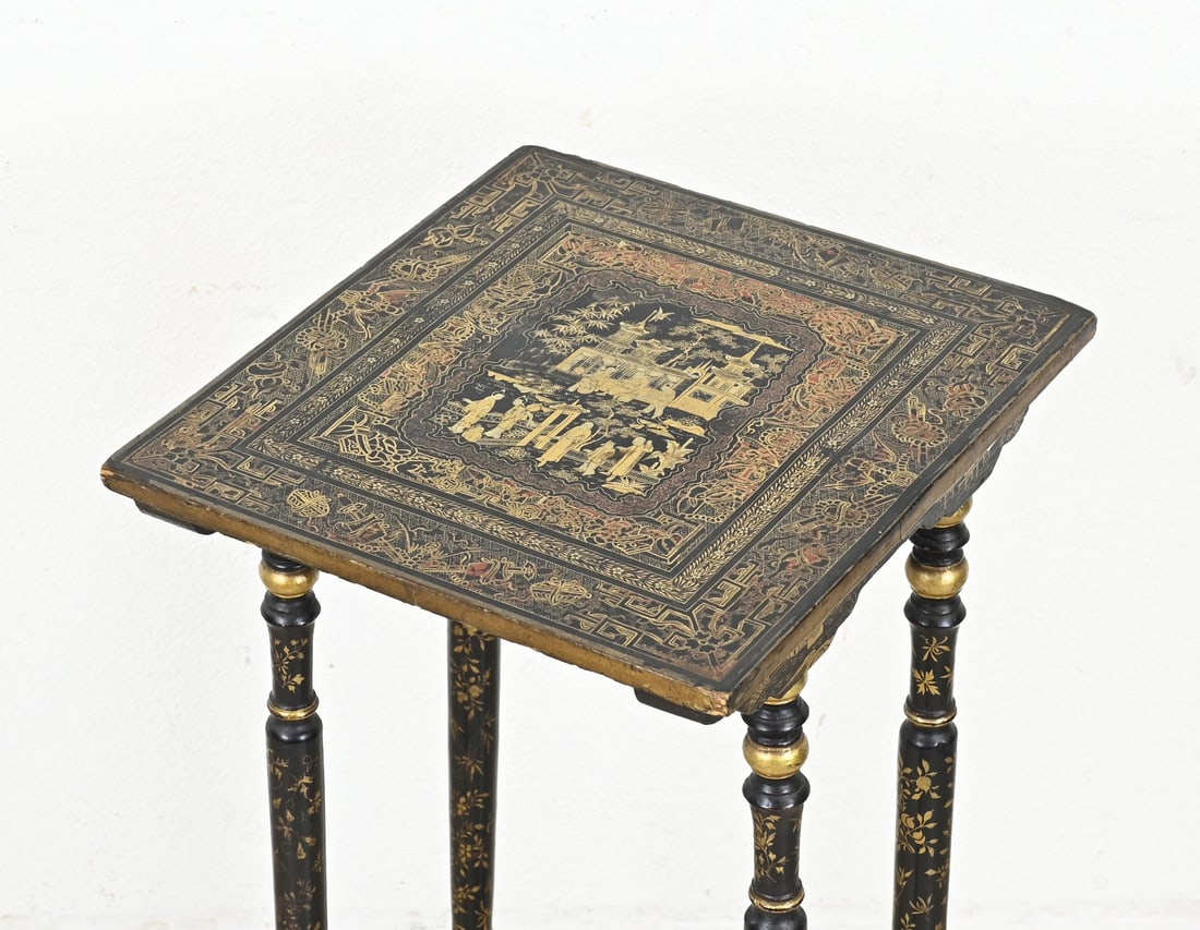 Chinese lacquer table - 2