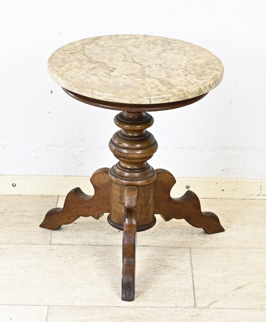 Table with marble top, 1860 (1 of 1)