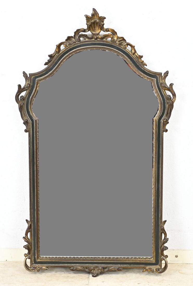 Baroque-style mirror, H 120 x W 60 cm. (1 of 1)