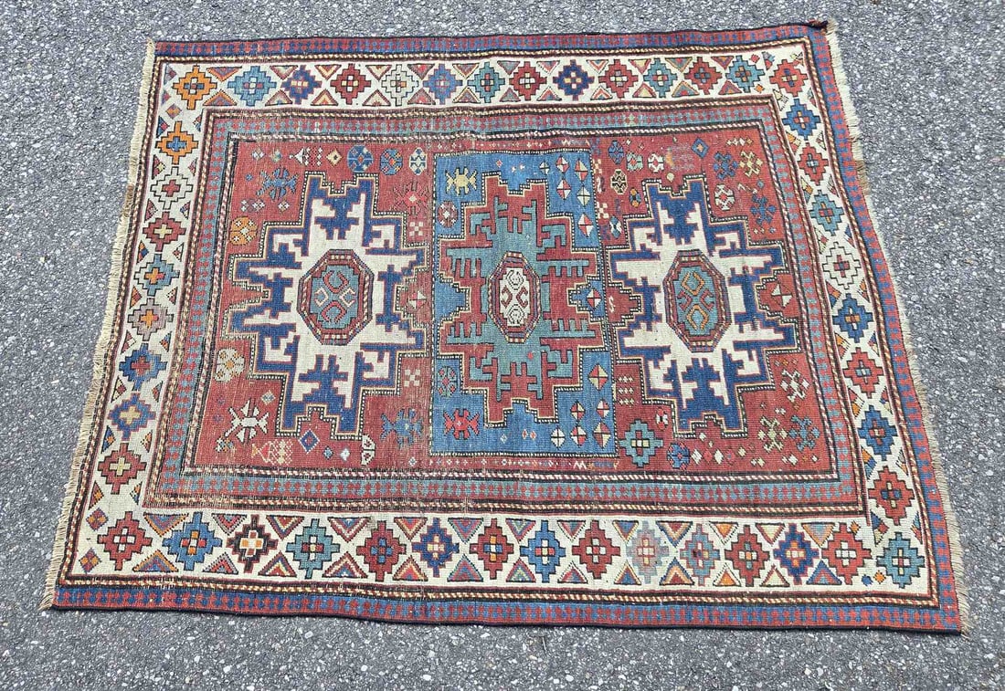 Hand-knotted carpet (1 of 3)