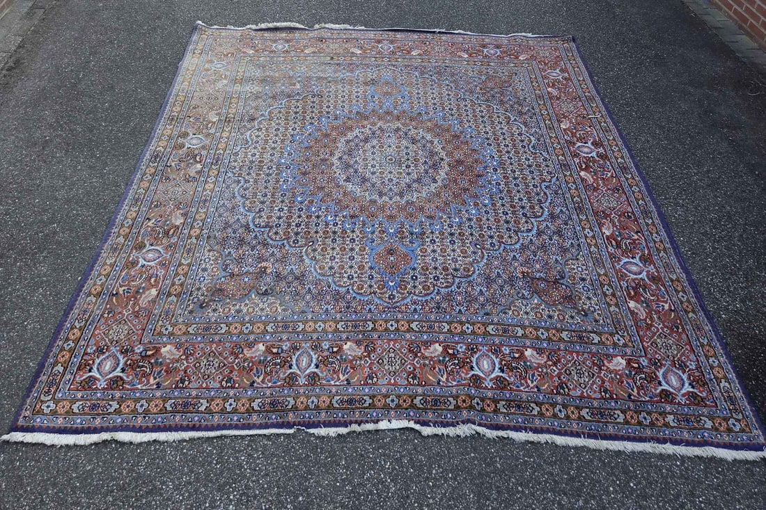 Persian rug, 293 x 248 cm. (1 of 3)