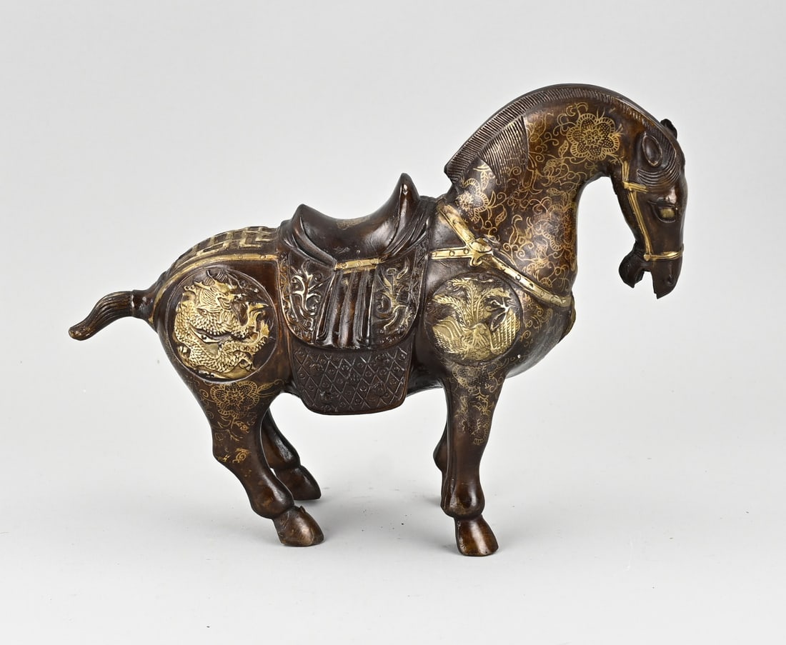 Chinese bronze horse (1 of 3)
