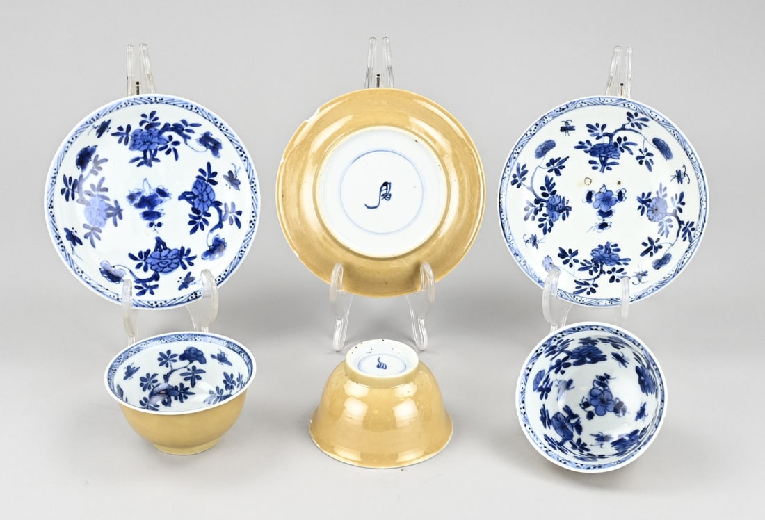 Lot of Chinese cups/saucers (3x) (1 of 1)