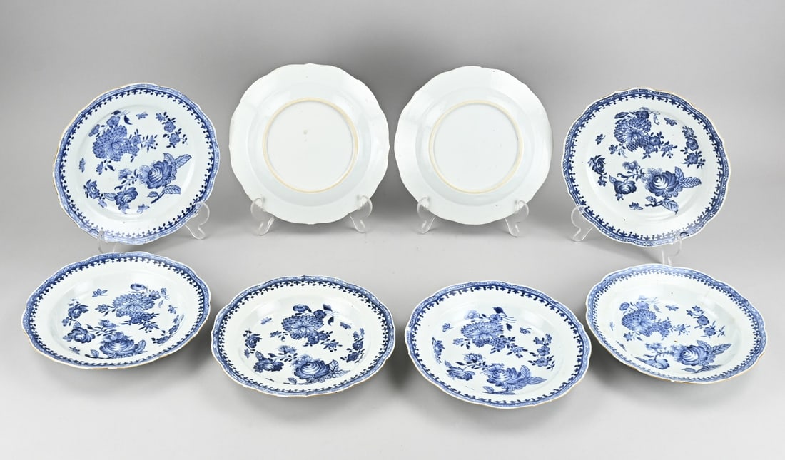 Lot of Chinese plates (8x) (1 of 1)