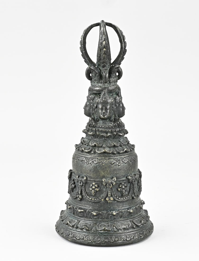 Chinese bronze temple bell (1 of 1)