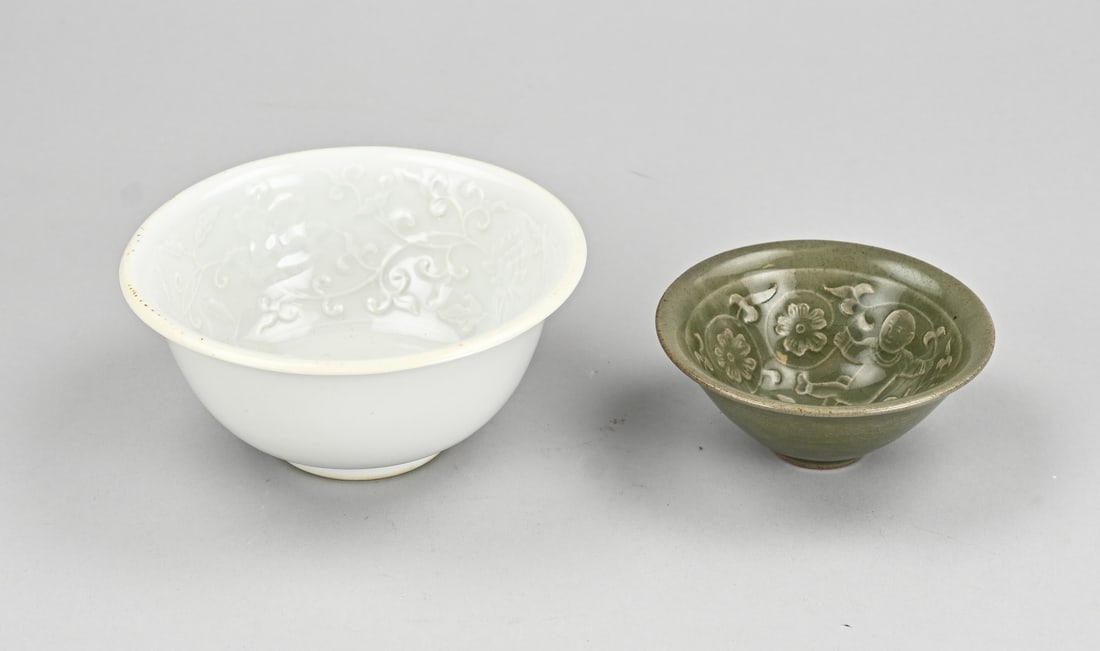 2x Chinese bowl Ø 10 - 14 cm. (1 of 1)
