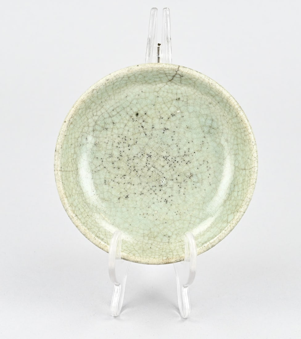 Chinese celadon dish/plate Ø 12.8 cm. (1 of 1)
