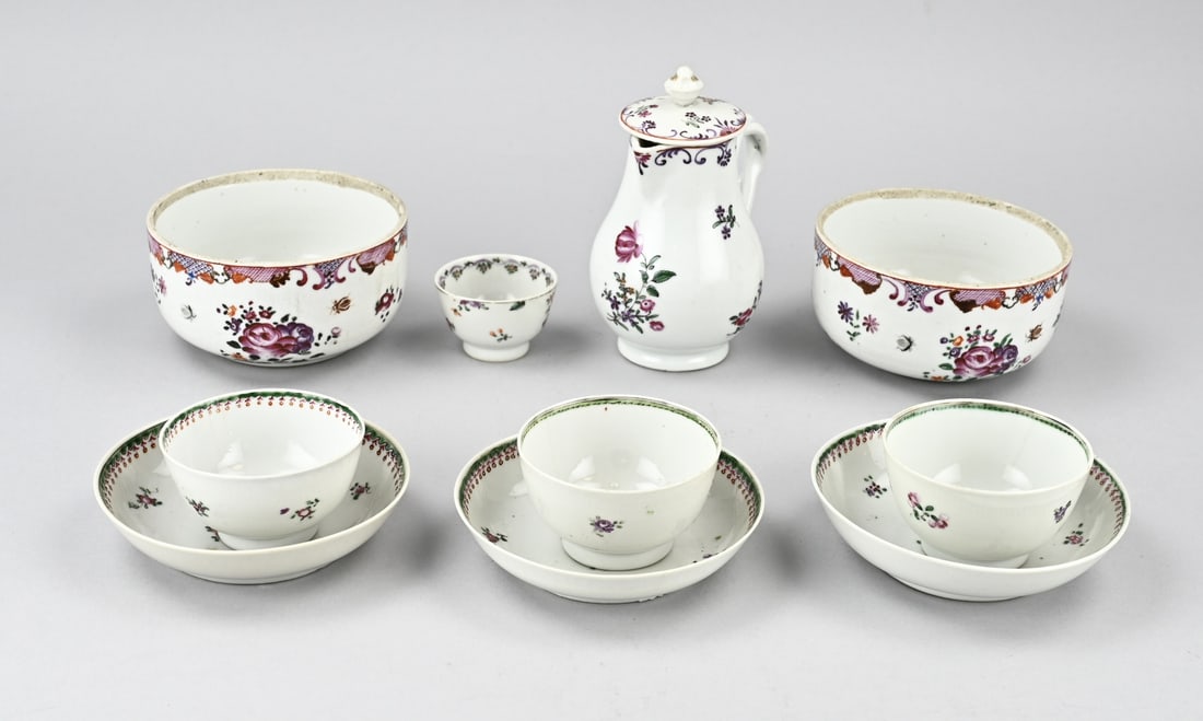 Rose Family porcelain lot (10 pieces) (1 of 1)