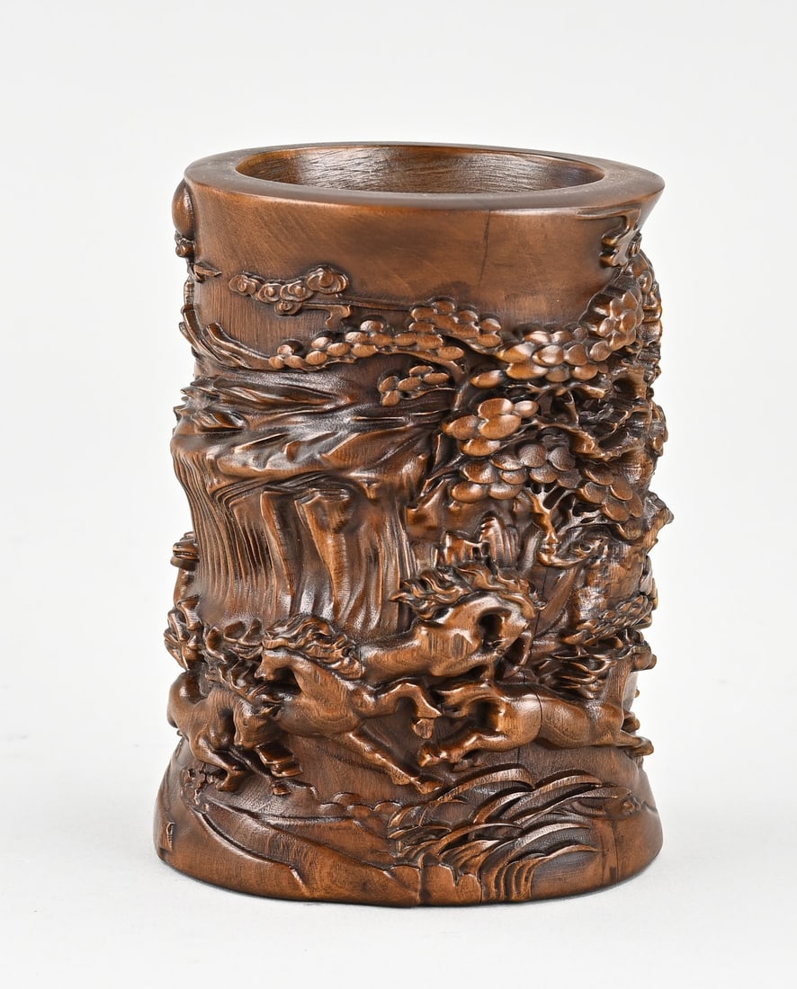 Chinese paintbrush pot (1 of 1)