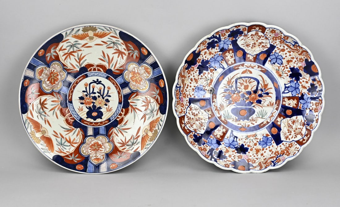 2x Japanese Imari plate Ø 40 cm. (1 of 1)