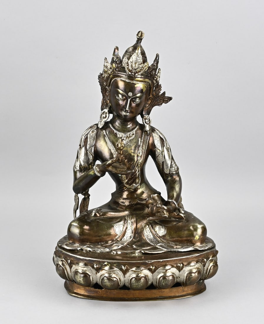 Tibetan Buddha figure, H 43 cm. (1 of 1)