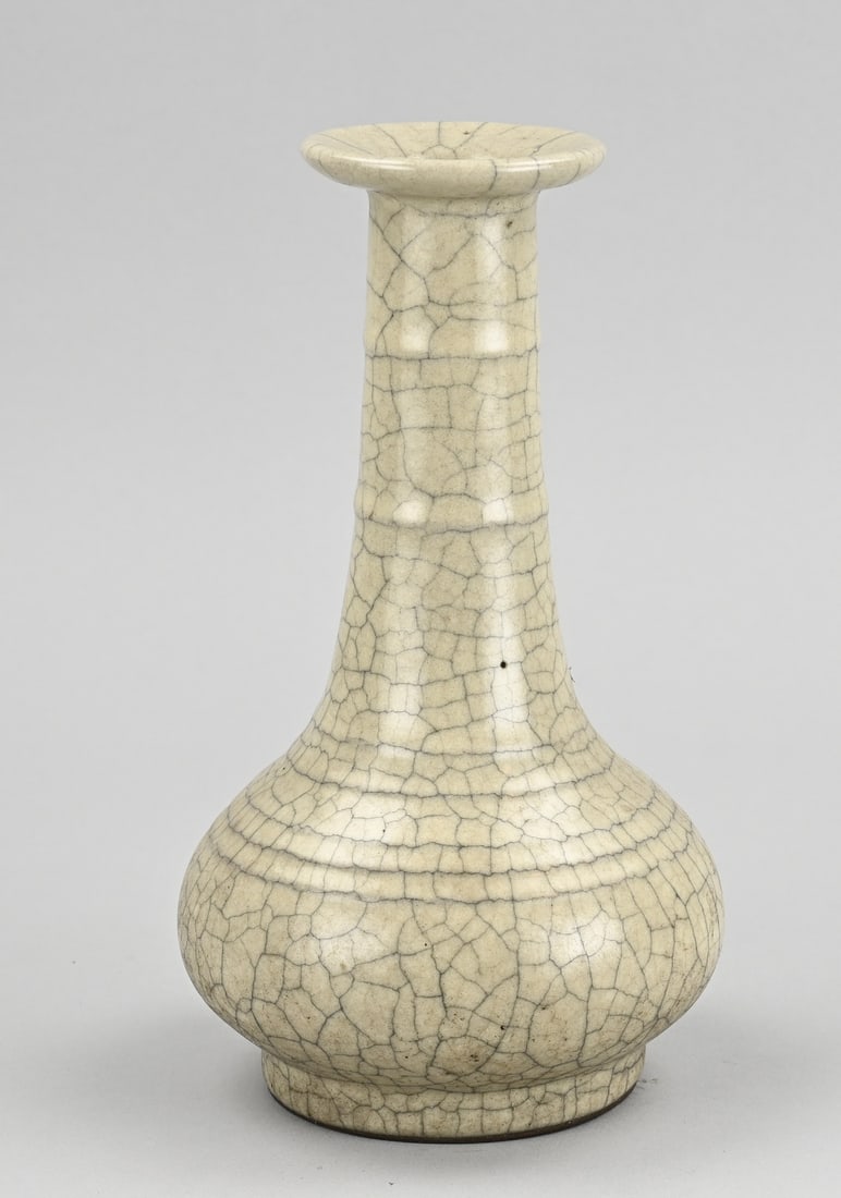 Celadon pipe vase, H 21.3 cm. (1 of 1)