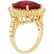 14k Yellow Gold 12.95ct Ruby 1.36ct Diamond Ring - 2