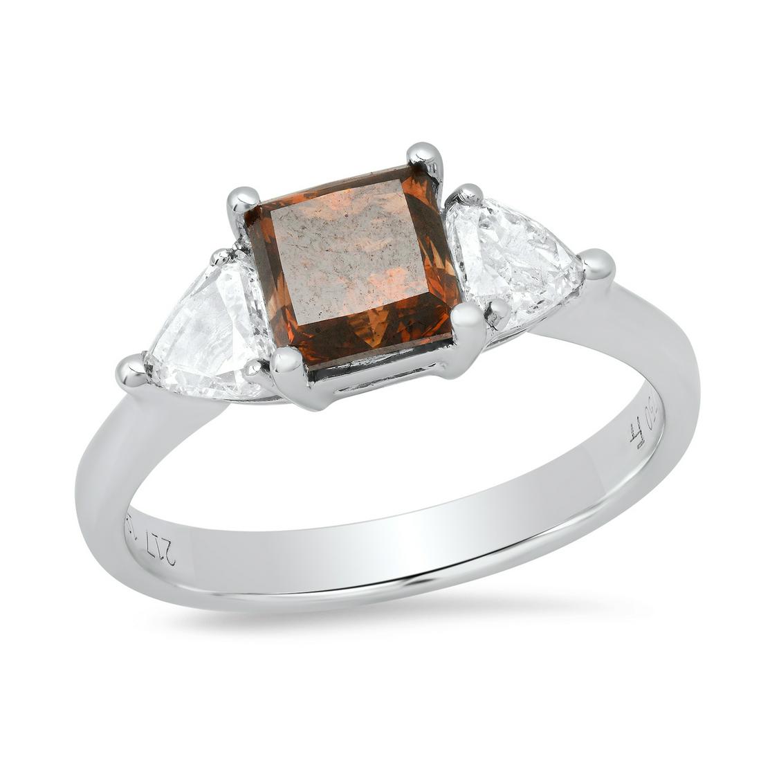 18K White Gold Setting with 1.51tcw Diamond Ladies Ring: Retail: $3,900.00 ****** 18K White Gold Setting with 1.51tcw Diamond Ladies Ring ****** Size: 6.5(we offer free resizing to winning bidders) / Metal: 18K White Gold / Total Item Weight: 3.5 Grams / Co