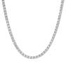 18K White Gold and 13.10ct Diamond Necklace