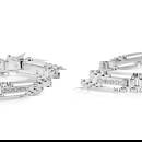 14K White Gold Setting with 0.60ct Diamond Unisex Bracelet