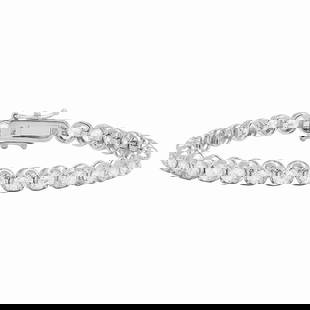 18k White Gold 7.02ct Diamond Tennis Bracelet: Retail: $30,925.00 ****** 18k White Gold 7.02ct Diamond Tennis Bracelet ****** Metal: 18K White Gold / Total Item Weight: 13.30 grams / Country Made: United States / / Main Stone: Diamond / Color: Non