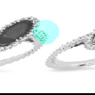 Platinum Setting with 1.00ct Emerald and 0.26ct Diamond Ladies Ring: Retail: $4,170.00 ****** Platinum Setting with 1.00ct Emerald and 0.26ct Diamond Ladies Ring ****** Size: 6(we offer free resizing to winning bidders) / Metal: Platinum / Total Item Weight: 4.5 Grams