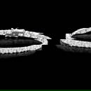 14K White Gold and 8.25ct Diamond Bracelet