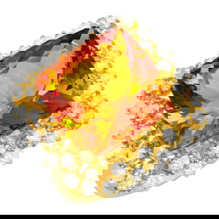 14k Yellow Gold 12.62ct Citrine 0.97ct Diamond Ring: Retail: $9,810.00 ****** 14k Yellow Gold 12.62ct Citrine 0.97ct Diamond Ring ****** Metal: 14K Yellow Gold / Total Item Weight: 8.30 grams / Country Made: United States / / Main Stone: Citrine /