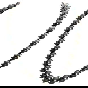 11-13mm Natural Black Pearl Necklace: Retail: $15,250.00 ****** 11-13mm Natural Black Pearl Necklace ****** Metal: 14k White Gold & Diamonds Clasp / Total Item Weight: None / Country Made: United States / / Main Stone: Pearl / Color: