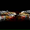 14K Gold Multi Color Sapphire and Diamond Bracelet