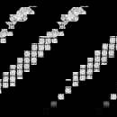 18K White Gold and 2.55ct Diamond Earrings