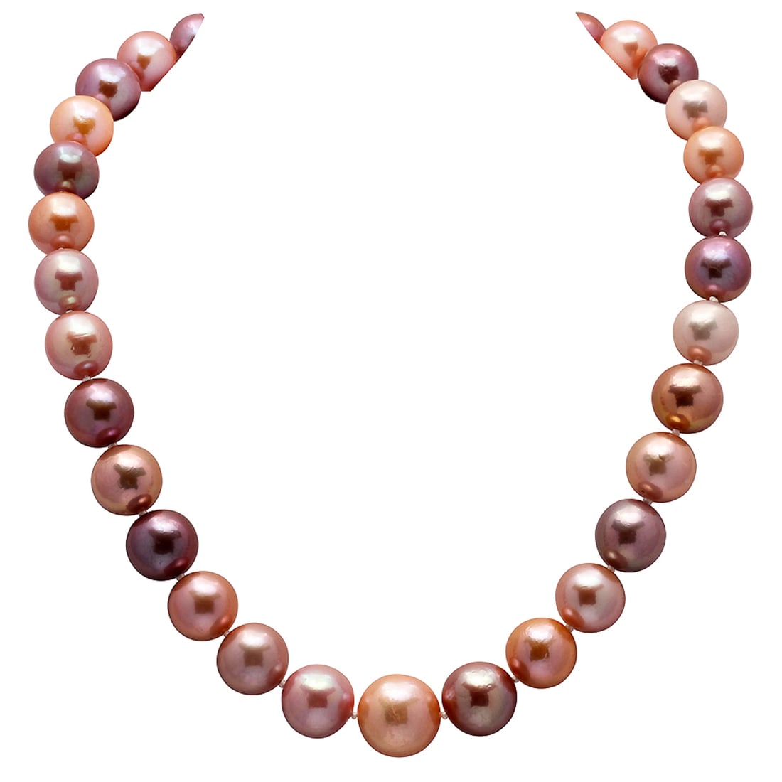 12-15mm Natural South Sea Pearl Necklace: Retail: $9,900.00 ****** 12-15mm Natural South Sea Pearl Necklace ****** Metal: 14k Yellow Gold Ball Clasp / Total Item Weight: None / Country Made: United States / / Main Stone: Pearl / Color: Creamy
