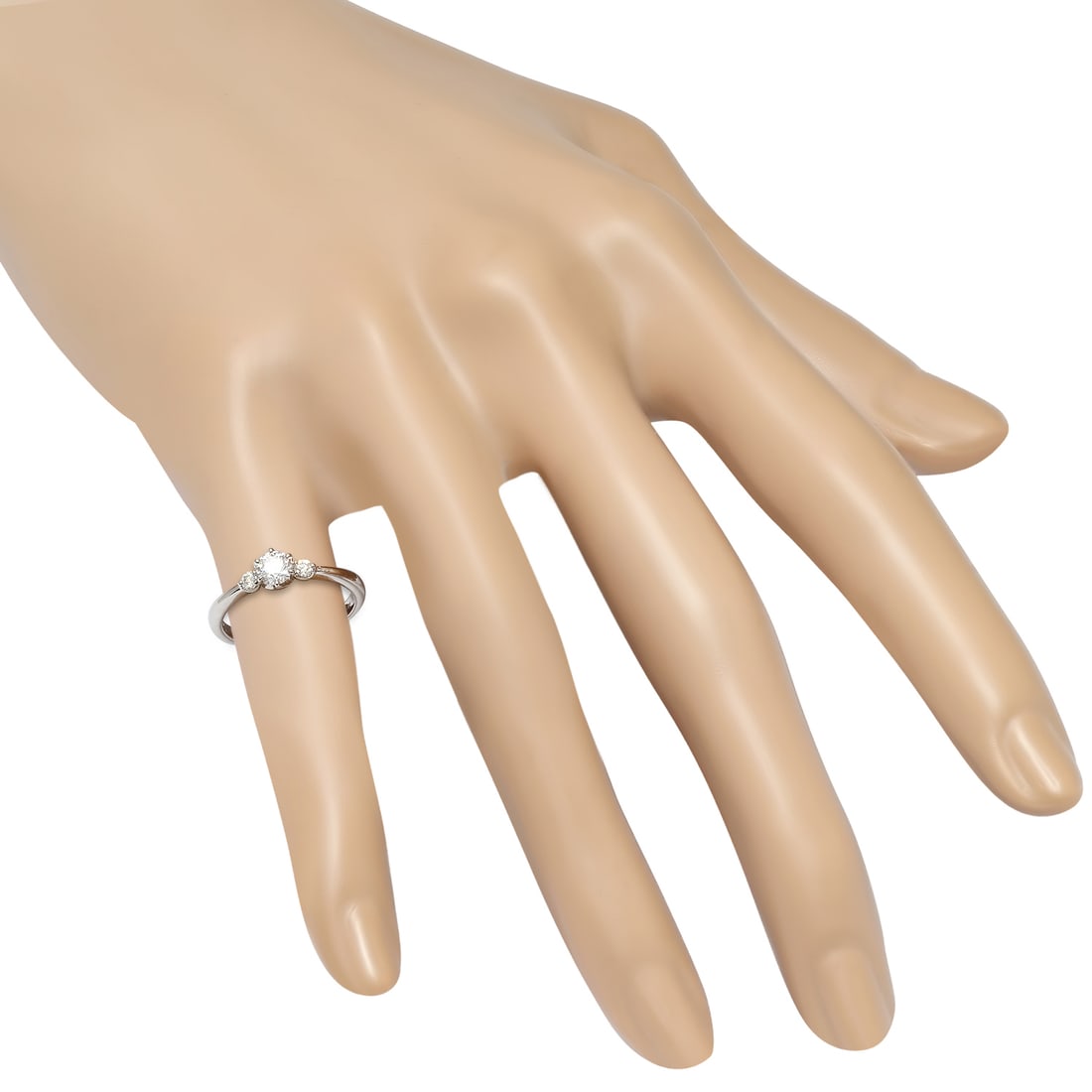 Platinum Setting with 0.40tcw Diamond Ring - 3