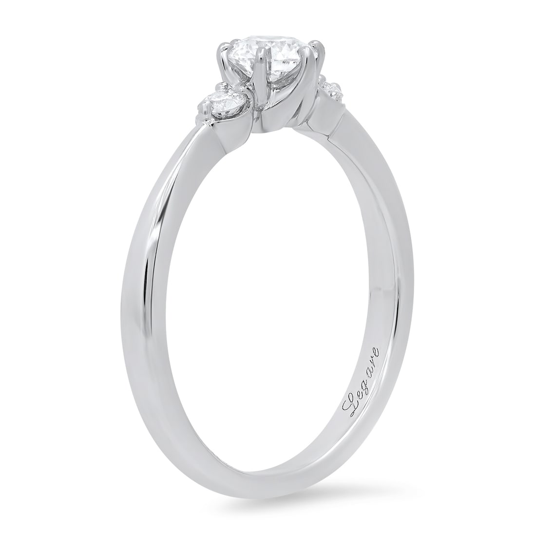 Platinum Setting with 0.40tcw Diamond Ring - 2