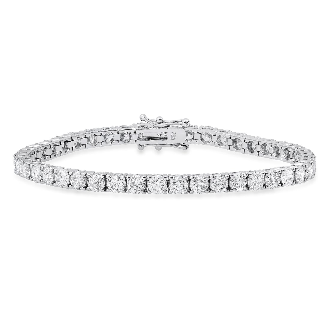18K White Gold Setting with 9.32ct Diamond Bracelet: Retail: $36,378.00 ****** 18K White Gold Setting with 9.32ct Diamond Bracelet ****** Size: 7 / Metal: 18K White Gold / Total Item Weight: 13.0 Grams / Country Made: United States / / Main Stone: Diamo