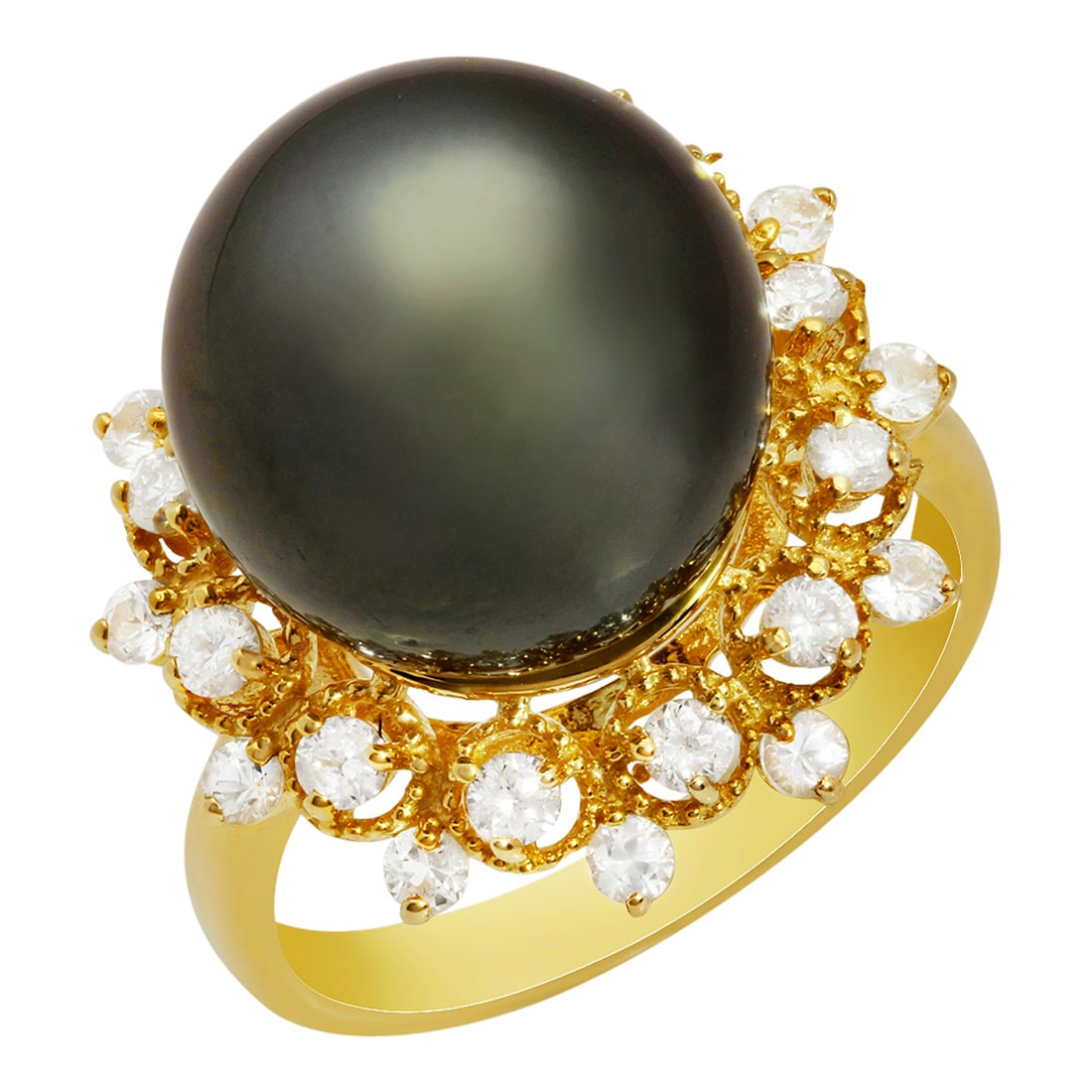 14k Yellow Gold 13mm Pearl 0.41ct Sapphire 0.40ct Diamond Ring: Retail: $8,470.00 ****** 14k Yellow Gold 13mm Pearl 0.41ct Sapphire 0.40ct Diamond Ring ****** Metal: 14k Solid Yellow Gold / Total Item Weight: 7.80 grams / Country Made: United States / / Main Stone