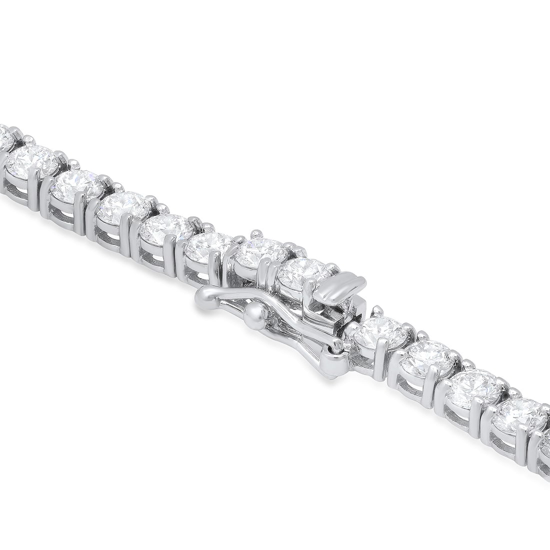 18K White Gold and 16.63ct Diamond Necklace - 5