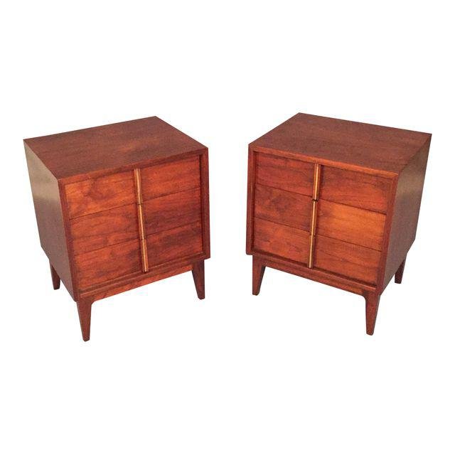 Mid-Century pair Martinsville Nightstands restored (1 of 9)