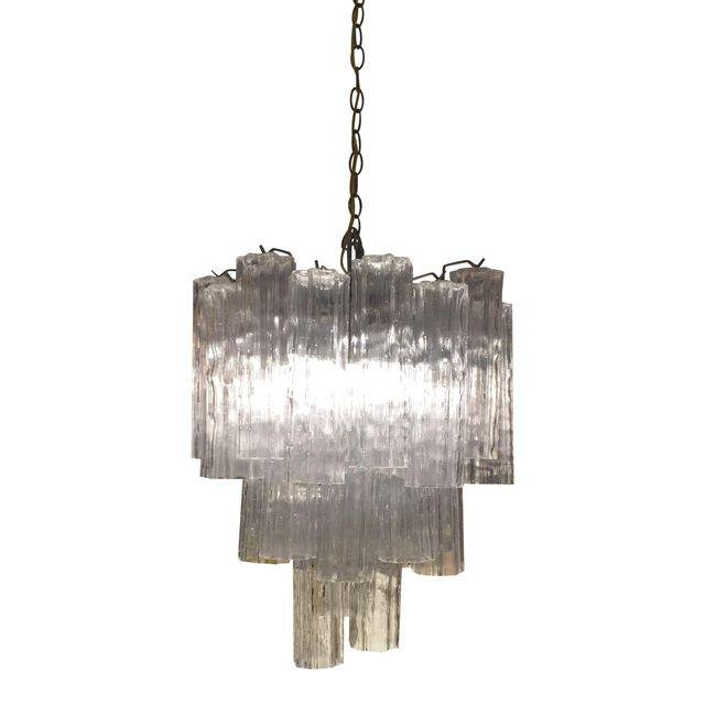 Mid Century Modern Camer Murano Chandelier (1 of 4)