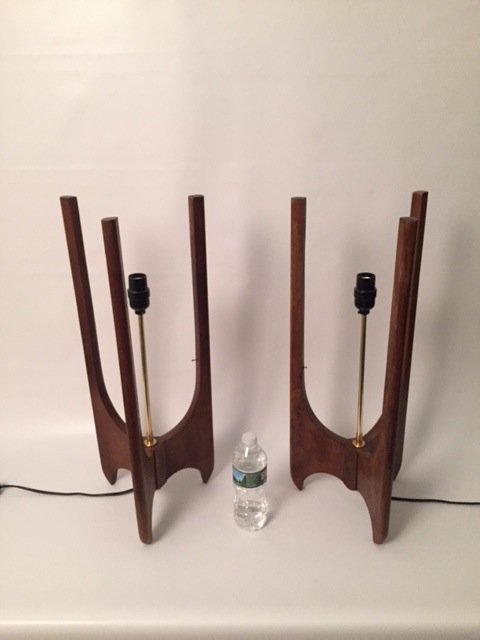 Mid Century pair Adrian pearsal style Table lamps (1 of 6)
