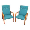 Mid Century RESTORED Thonet Bentwood Lounge Chairs