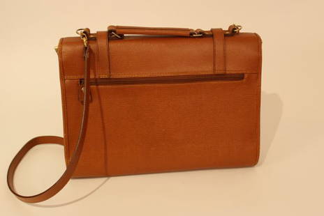 Mid Century Vintage REAL Harve Benard man bag: Vintage Harve Benard man bag brown leather.