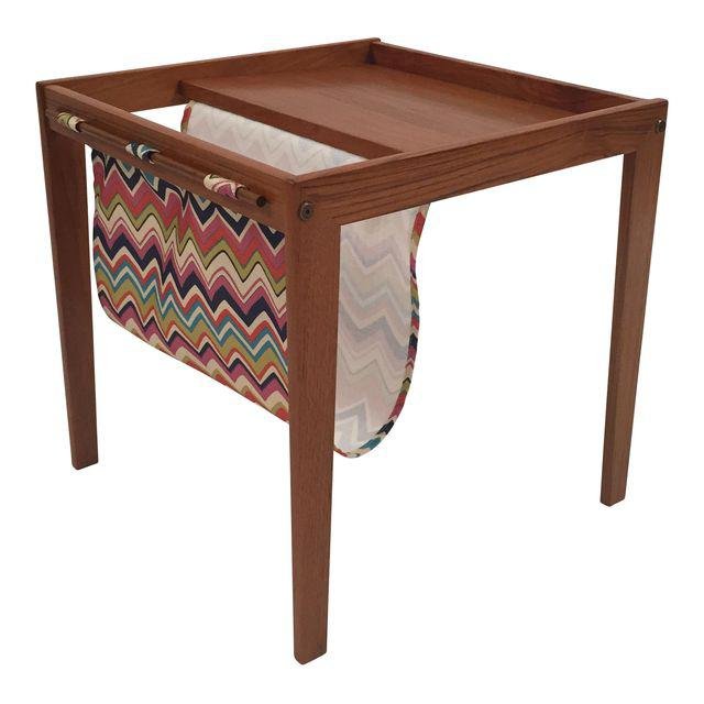 Mid-Century curated Danish Magazine Side Table (1 of 6)