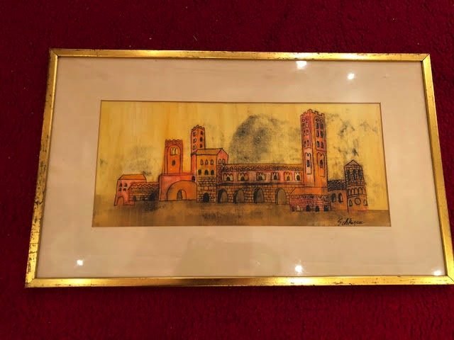 Contemporary Modern Painting Singed by Yaacov Agam (1 of 5)