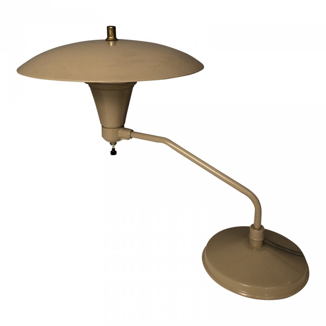 1940s Art Deco Desk Lamp With Saucer Shaped Top Dec 18 2018