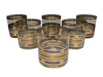 Mid-Century George Briard Drinking Glass Set of 7 (1 of 4)