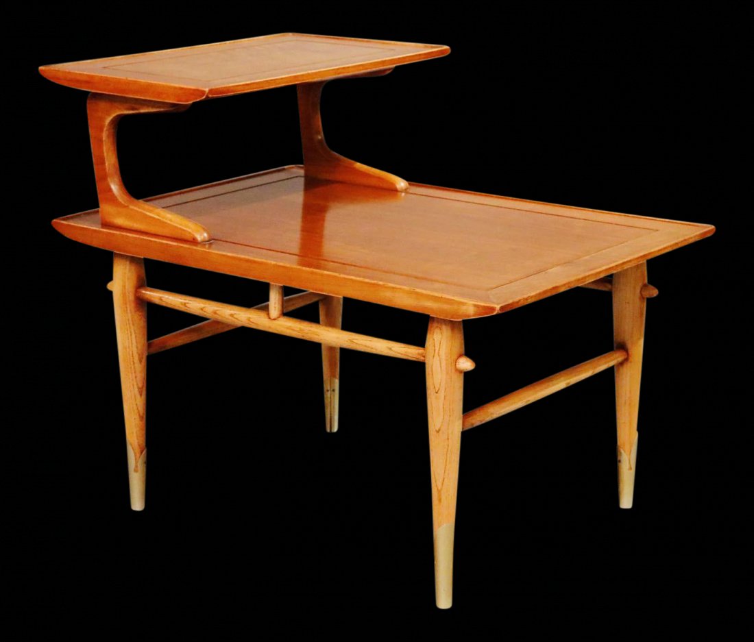 Mid Century Two Tiers End Table Design by “Lane” (1 of 5)
