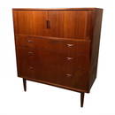 Mid-Century Modern danish teak dresser 1960's